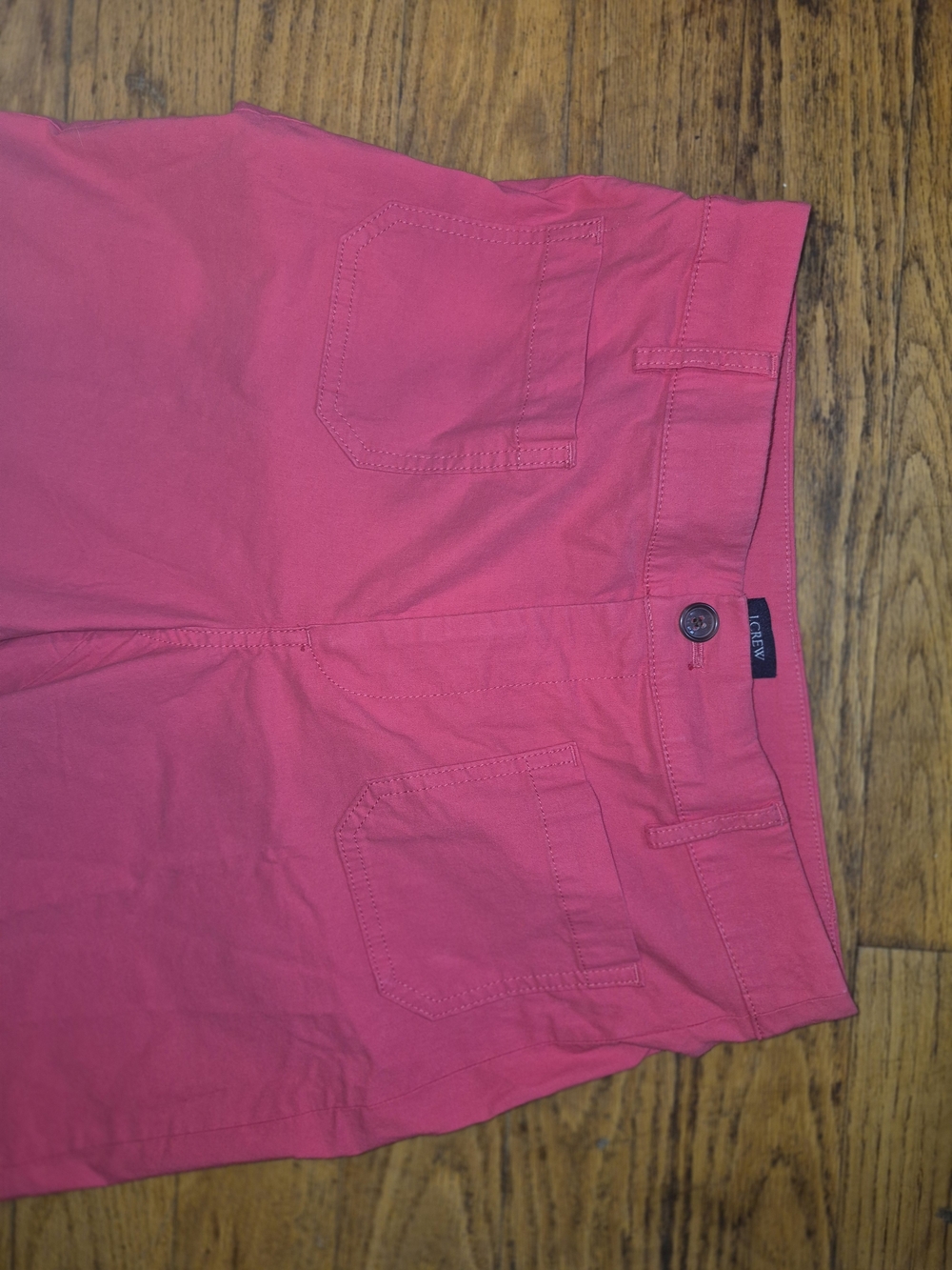 J. Crew Women's Coral Pink Cotton Bermuda Shorts